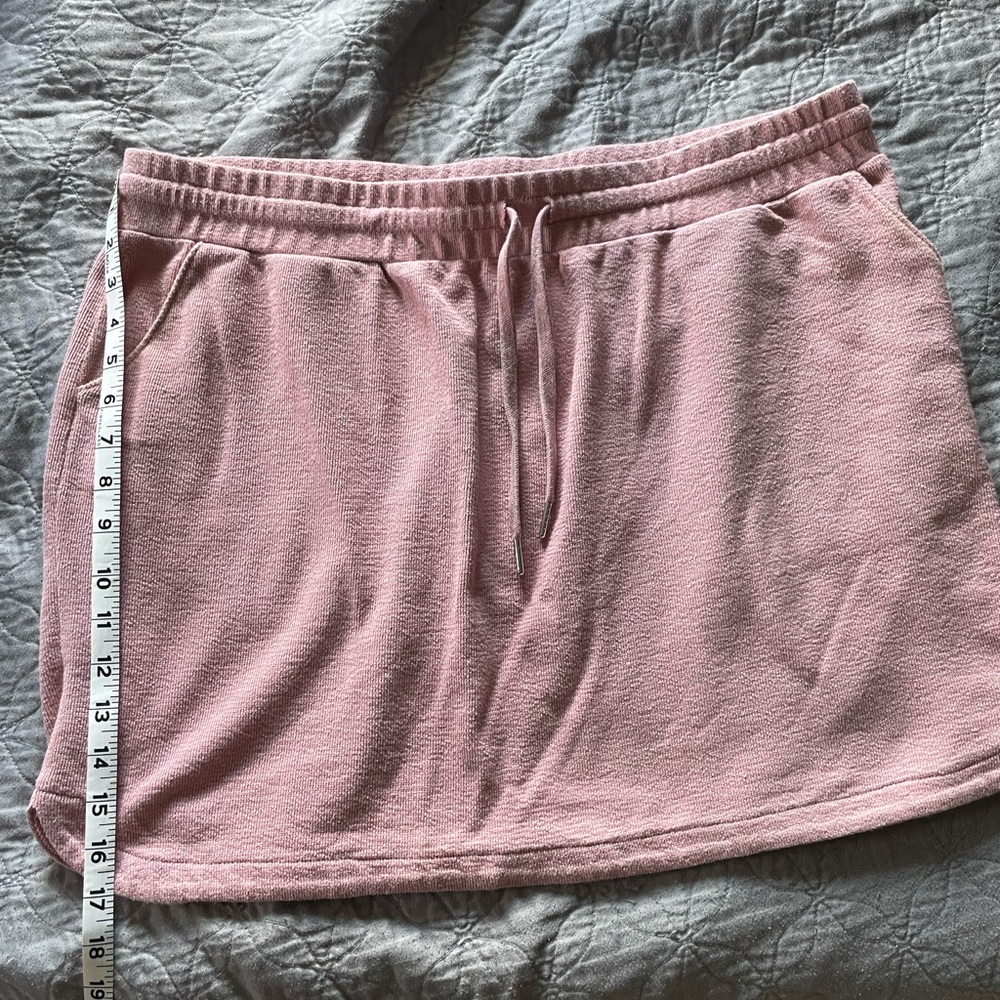 Maurices mauve skirt.